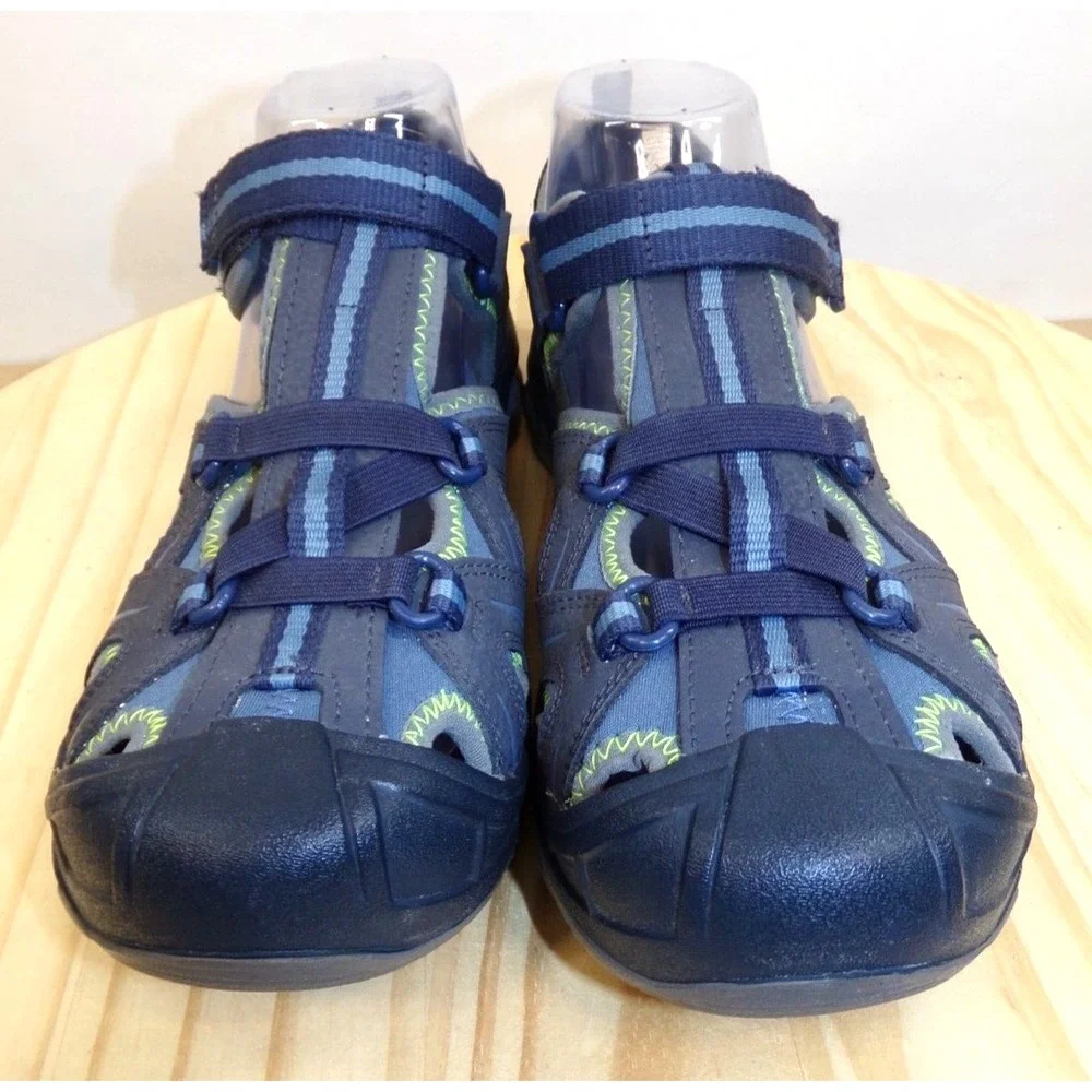 Merrell Hydro Hiking Sandals Mens Blue Size 6 W‎ Adjustable Water Shoes MY53375